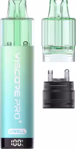 Uwell Viscore Pro Plus Yellow Edition Banana Ice & Triple Mango Prefilled Pod Kit 20mg Nic Salt