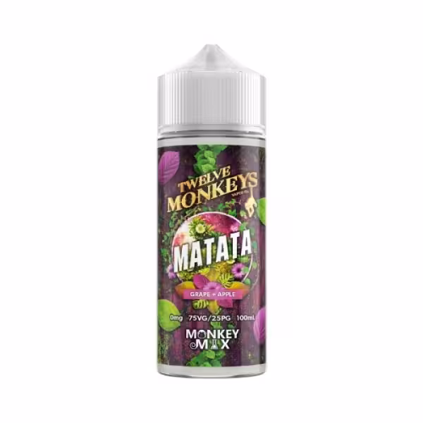 Twelve Monkeys Matata Shortfill E-Liquid 100ml