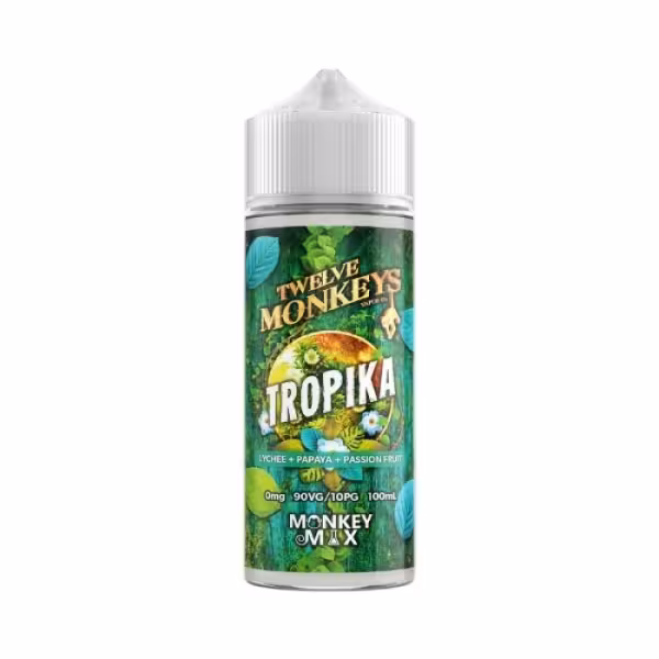 Twelve Monkeys Tropika Shortfill E-Liquid 100ml