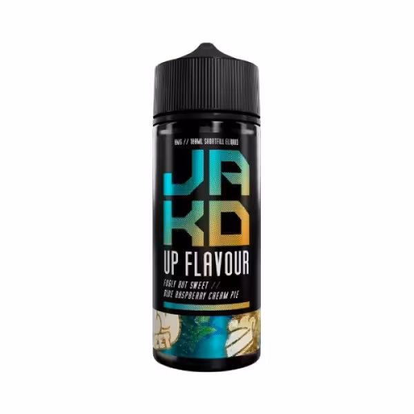 JAKD Fugly But Sweet Blue Raspberry Cream Pie Shortfill E-Liquid 100ml