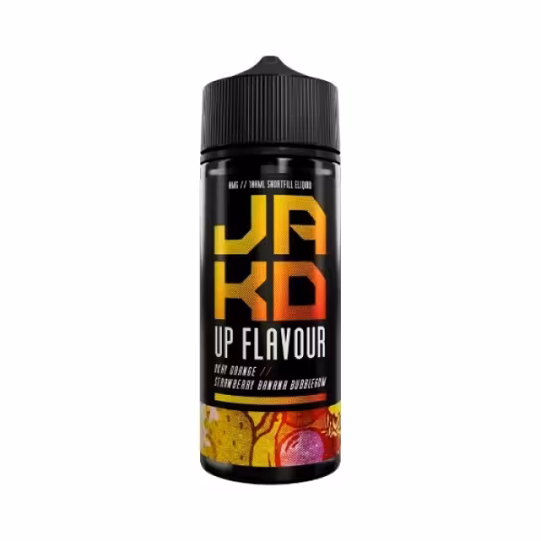 JAKD Okay Orange Strawberry Banana Bubblegum Shortfill 100ml