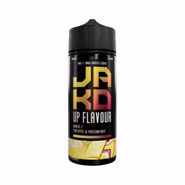 JAKD Unreal 2 Pineapple & Passionfruit Shortfill E-Liquid 100ml