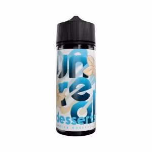 Unreal Desserts Vanilla Cheesecake Shortfill E-Liquid 100ml