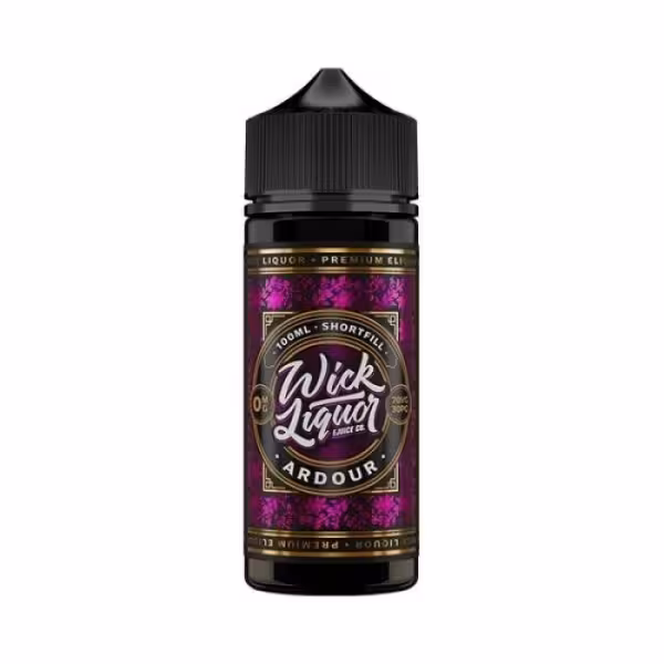 Wick Liquor Ardour Shortfill E-Liquid 100ml