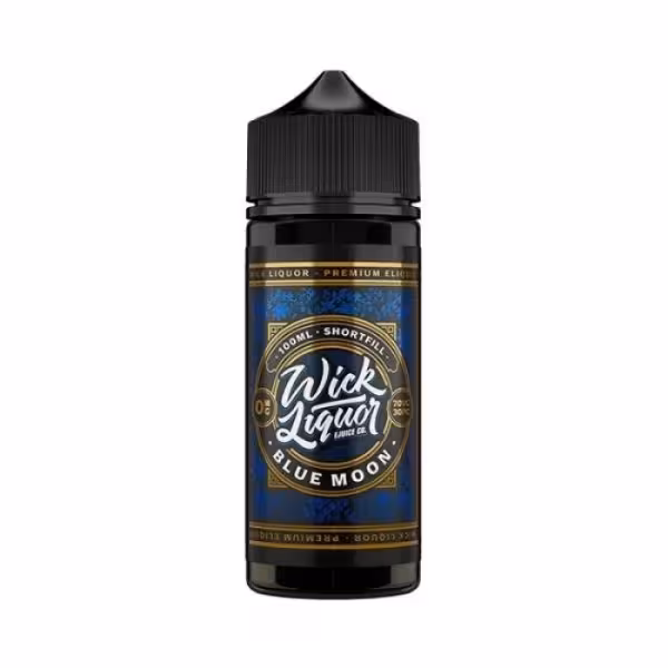 Wick Liquor Blue Moon Shortfill E-Liquid 100ml