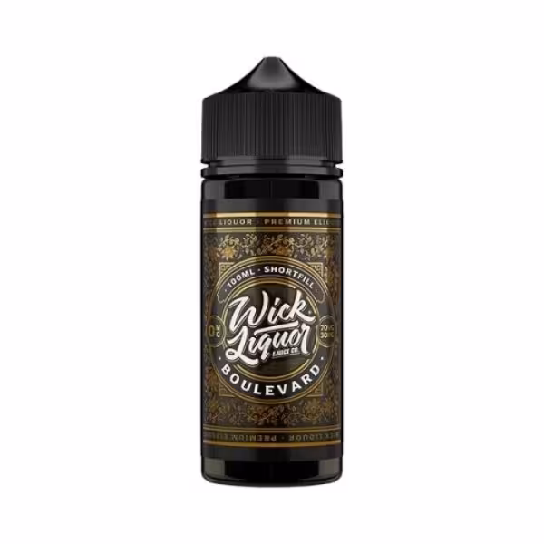 Wick Liquor Boulevard Shortfill E-Liquid 100ml