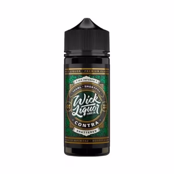 Wick Liquor Contra Shattered Shortfill E-Liquid 100ml