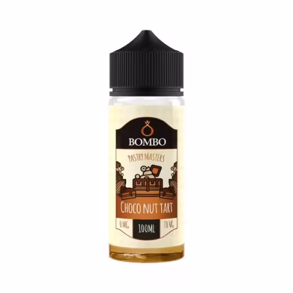 Bombo Pastry Masters Choco Nut Tart Shortfill E-Liquid 100ml