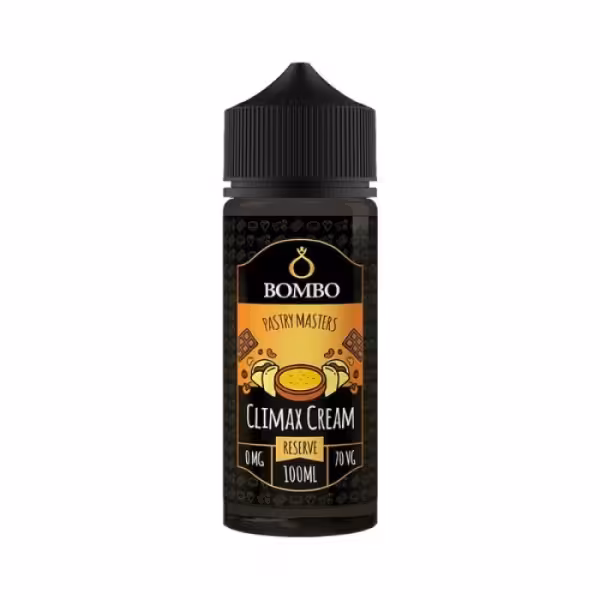 Bombo Pastry Masters Climax Cream Reserve Shortfill E-Liquid 100ml