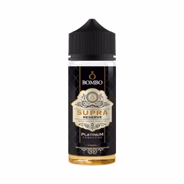 Bombo Platinum Tobaccos Supra Reserve Shortfill E-Liquid 100ml
