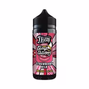 Doozy Vape Doozy Temptation Strawberry Milk Shortfill 100ml [Strawberry Milk]