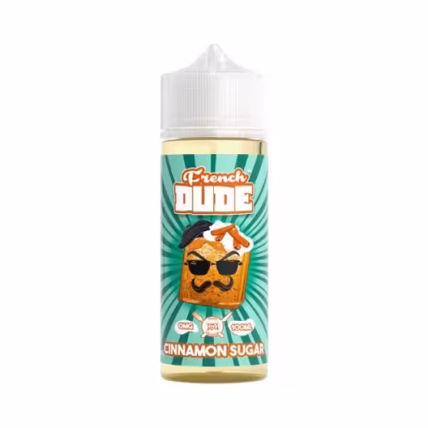 French Dude Cinnamon Sugar Shortfill E-Liquid 100ml