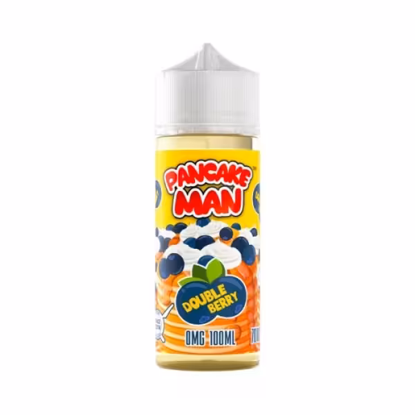 Pancake Man Double Berry Shortfill E-Liquid 100ml