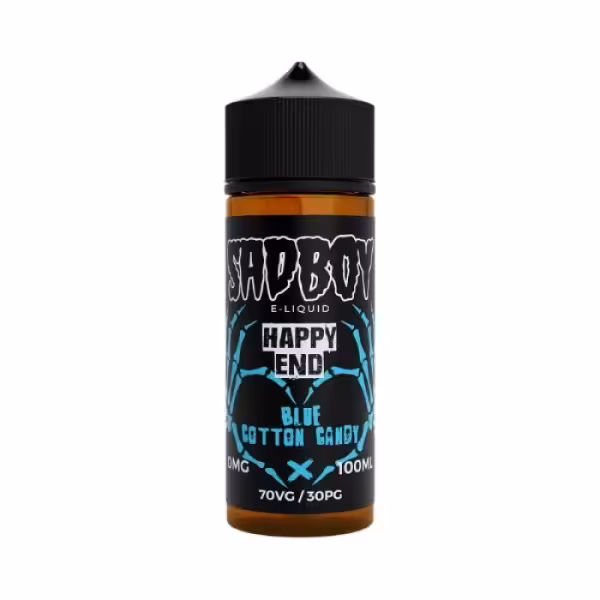 Sadboy Blue Cotton Candy Shortfill E-Liquid 100ml