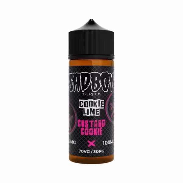 Sadboy Custard Cookie Shortfill E-Liquid 100ml