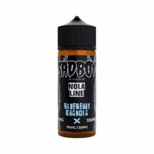 Sadboy NOLA Blueberry Granola Shortfill E-Liquid 100ml