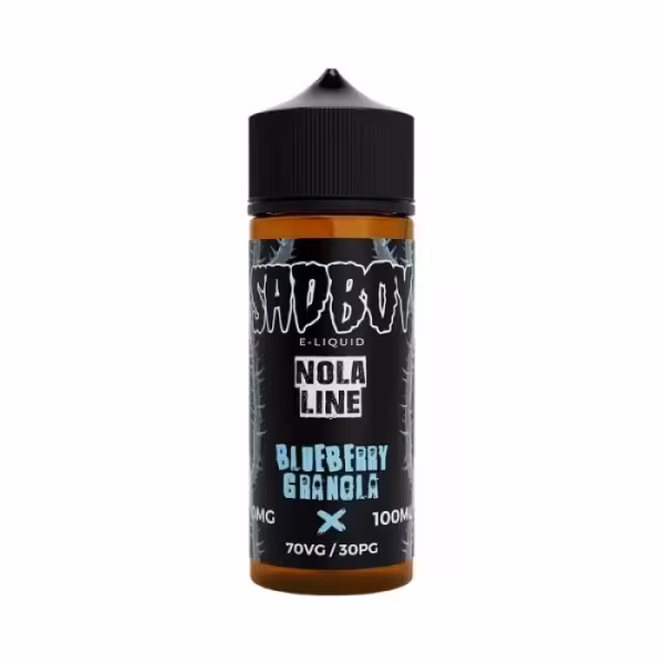 Sadboy NOLA Blueberry Granola Shortfill E-Liquid 100ml