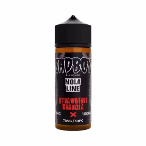 Sadboy NOLA Strawberry Granola Shortfill E-Liquid 100ml