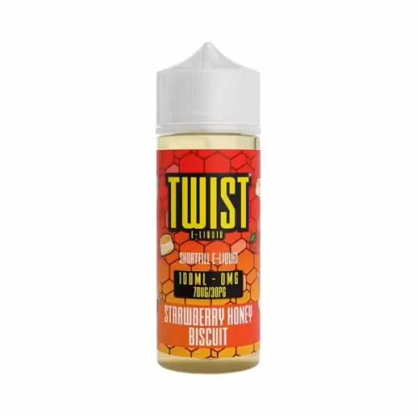 Twist Strawberry Honey Biscuit Shortfill E-Liquid 100ml