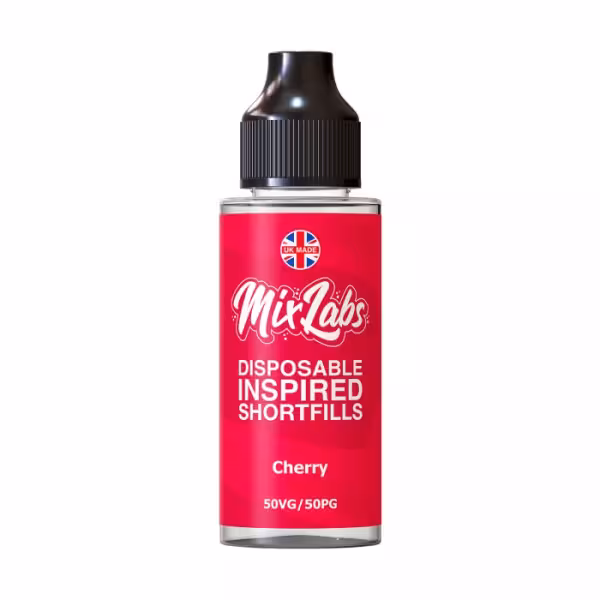 Mix Labs E-Liquid 100ml Cherry [0MG]