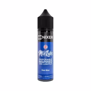 Nixer X Mix Labs Mad Blue Longfill 30ml