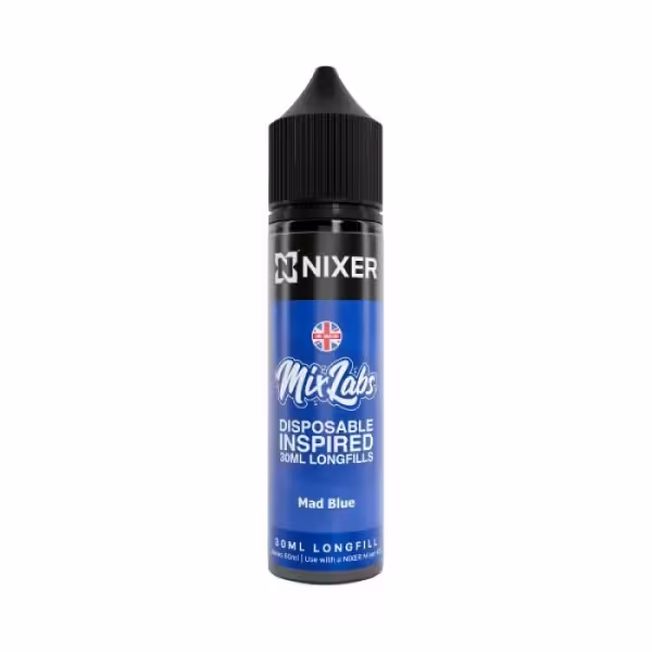 Nixer X Mix Labs Mad Blue Longfill 30ml