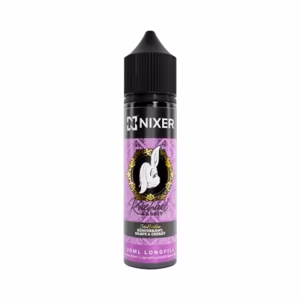 Nixer Rachael Rabbit Redcurrant Grape & Cherry Longfill 30ml