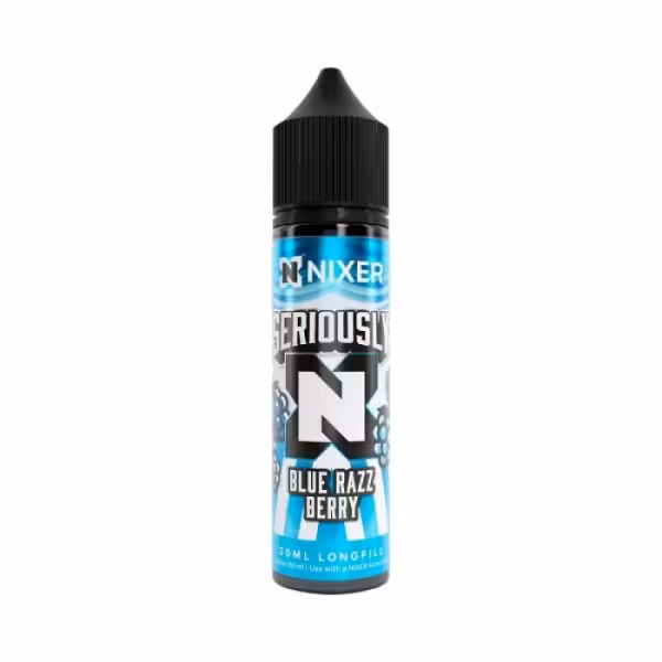 Nixer X Seriously Blue Razz Berry Longfill 30ml