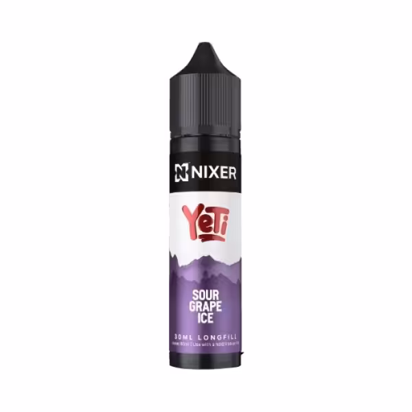 Nixer Yeti Summit Sour Grape Ice Longfill 30ml
