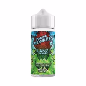 Twelve Monkeys Ice Age Kanzi Iced Shortfill E-Liquid 100ml