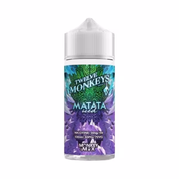 Twelve Monkeys Ice Age Matata Iced Shortfill 100ml