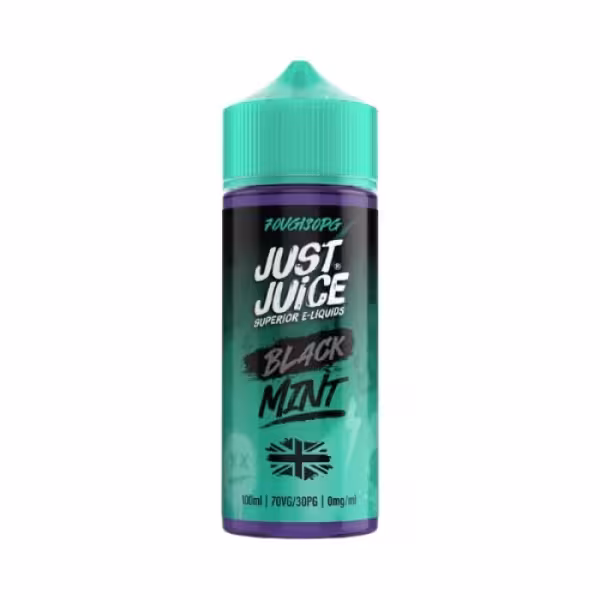 Just Juice Black Mint 100ml Shortfill E-Liquid