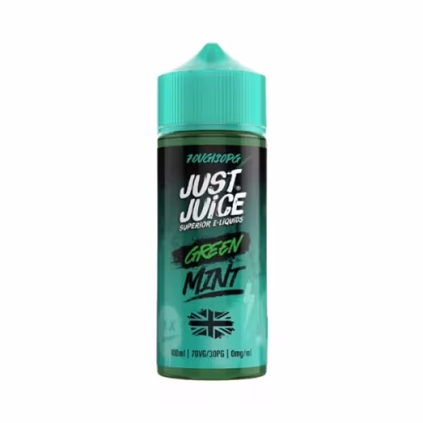 Just Juice Mint Green Shortfill E-Liquid 100ml