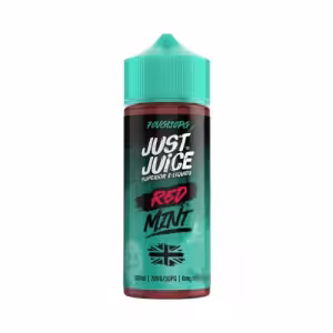Just Juice Mint Red Shortfill E-Liquid 100ml
