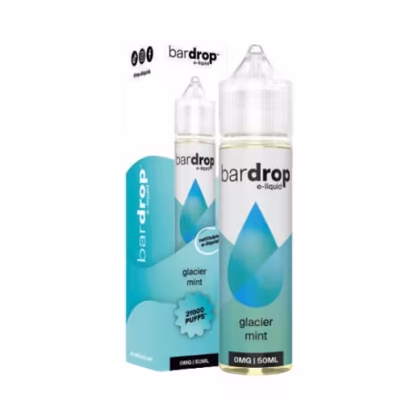 Drop E-liquid Bar Drop Glacier Mint Shortfill 50ml