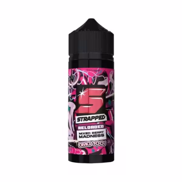 Strapped Reloaded Mixed Berry Madness Shortfill 100ml