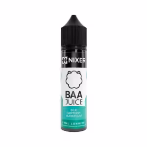 Nixer Baa Juice Blue Raspberry Bubblegum Longfill 30ml