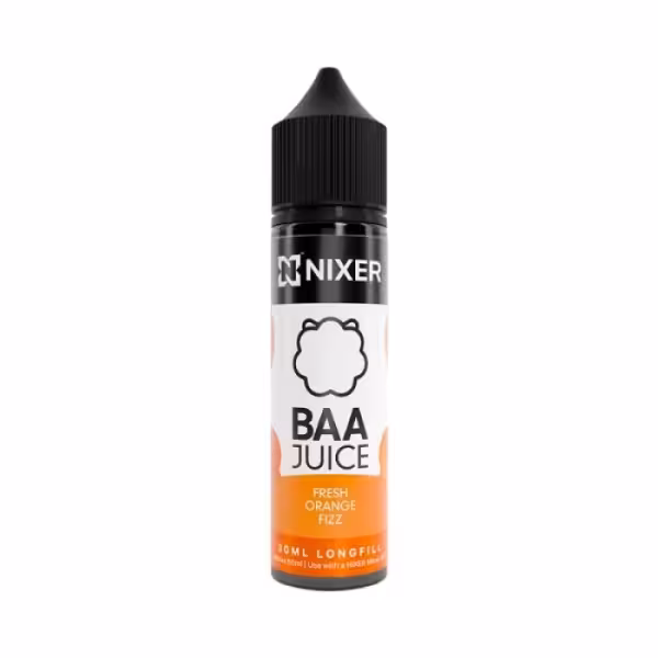 Nixer Baa Juice Fresh Orange Fizz Longfill 30ml