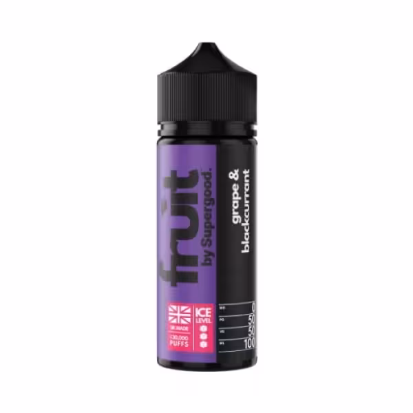 Supergood Fruit Grape & Blackcurrant Shortfill E-Liquid 100ml