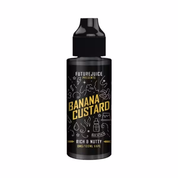 Future Juice Banana Custard Shortfill E-Liquid 100ml