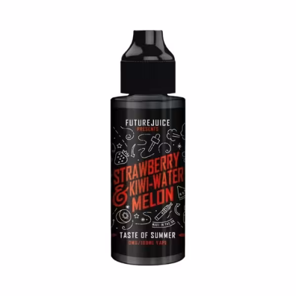 Future Juice Strawberry Kiwi & Watermelon Shortfill E-Liquid 100ml