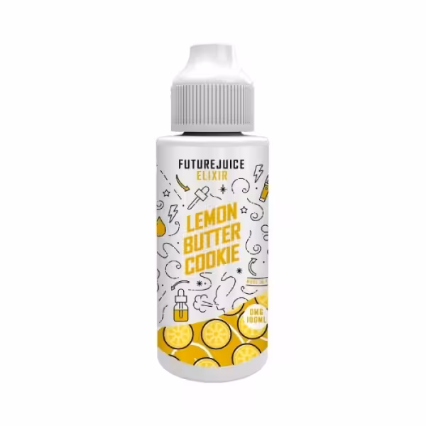 Future Juice Elixir Lemon Butter Cookie Shortfill E-Liquid 100ml