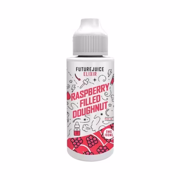 Future Juice Elixir Raspberry Filled Doughnut Shortfill 100ml