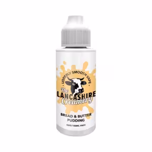 The Lancashire Creamery Bread & Butter Pudding Shortfill E-Liquid 100ml