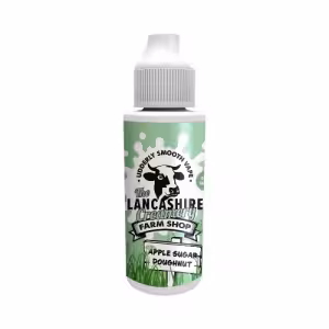 The Lancashire Creamery Farm Shop Apple Sugar Doughnut Shortfill 100ml