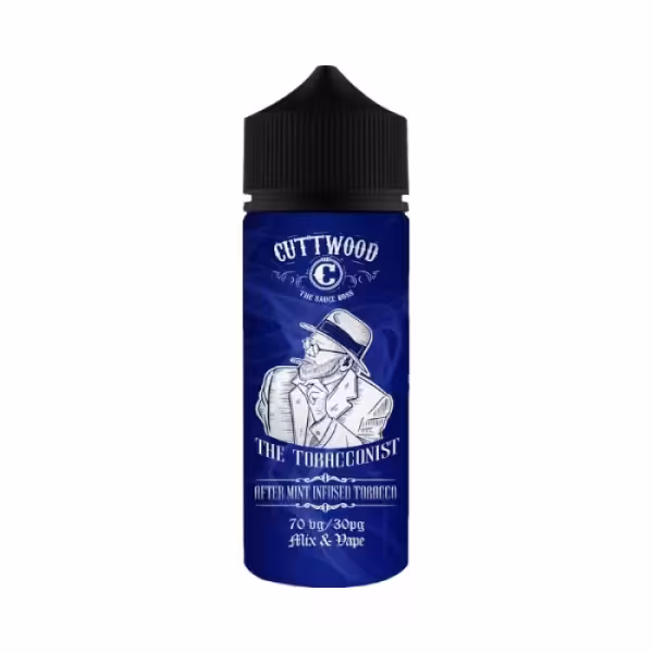 Cuttwood The Tobacconist Aftermint Shortfill E-Liquid 100ml