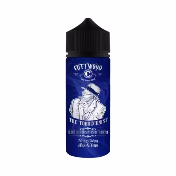 Cuttwood The Tobacconist Black Cherries Shortfill 100ml