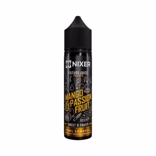 Nixer X Future Juice Mango & Passionfruit Longfill 30ml