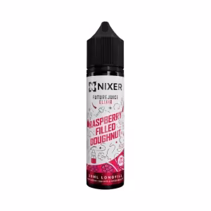 Nixer Future Juice Elixir Raspberry Filled Doughnut Longfill 30ml