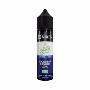 Nixer Ohm Brew Blackcurrant Blackberry & Apple Longfill 30ml